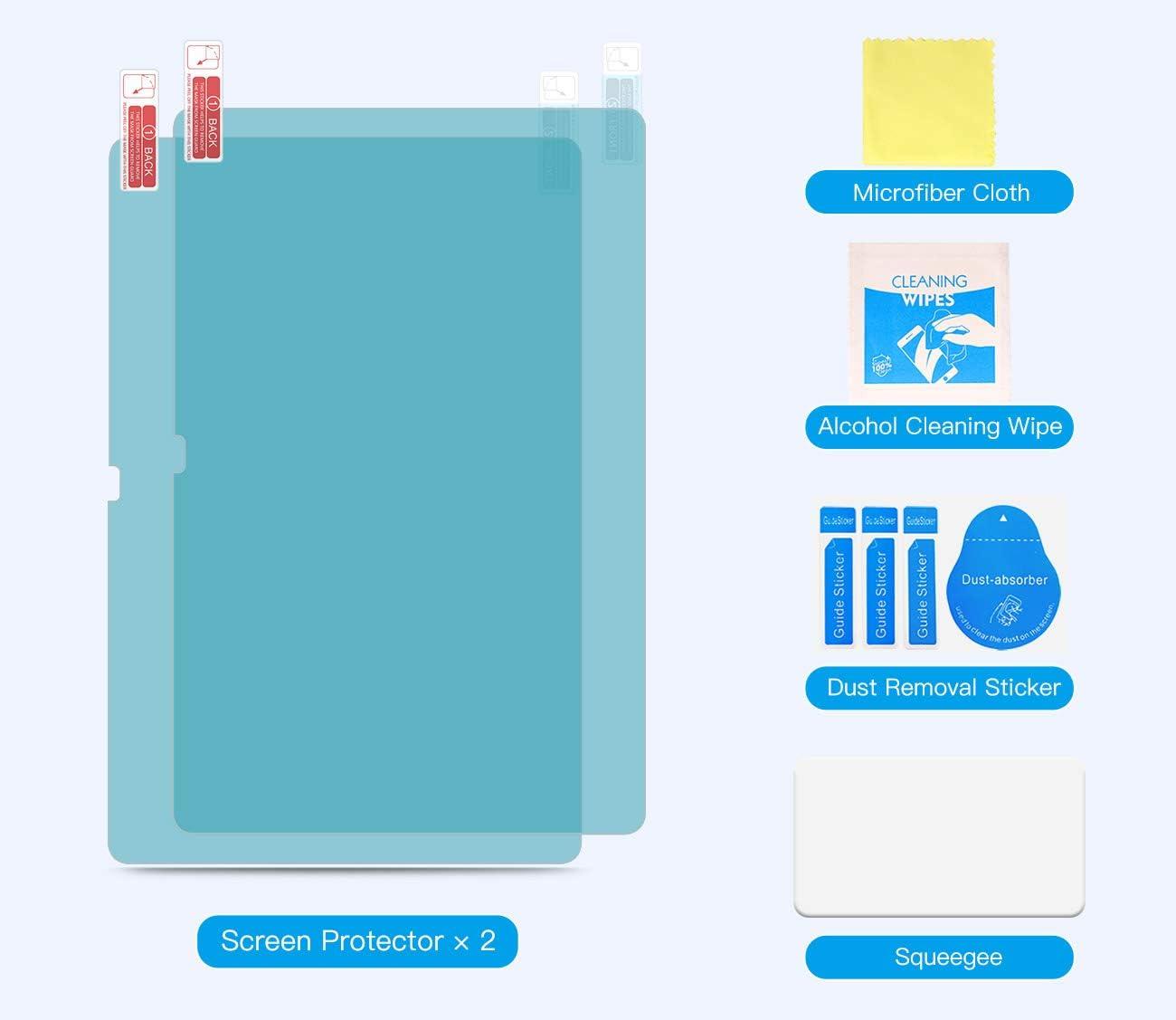 imageTiMOVO 2 Pack Paper Screen Protector Compatible with Samsung Galaxy Tab S9 FE Plus 5GTab S9 PlusTab S8 PlusTab S7 FETab S7 Plus 124 inch Write Like on Paper Film for SPen