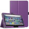 TiMOVO Case Fits All-New Kindle Fire 7 Tablet (7″, 12th Generation, 2022 Release), Slim Protective Stand Cover, PU Leather Shell with Auto Wake/Sleep, Purple