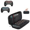 TiMOVO Carrying Case Compatible with Nintendo Switch 2 with 10 Game Cartridges, and Controller Grip Compatible with Nintendo Switch 2 JoyCon, Black