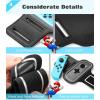 TiMOVO Wrist Bands Straps Compatible with Nintendo Switch 2024 2023 2022 2021 2020, Switch Sports, Switch Zumba Burn It Up, Cardio Boxing Series,(2 Pack) Adjustable Elastic Armband for JoyCon