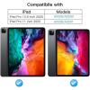 TiMOVO [2 Pack Camera Lens Protector Compatible with iPad Pro 12.9/11 inch 2022/2021/2020, 9H Hardness Tempered Glass 3D Camera Lens Film, High Definition/Anti-Scratch/Bubble-Free – Clear