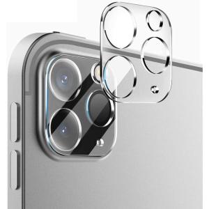 TiMOVO [2 Pack Camera Lens Protector Compatible with iPad Pro 12.9/11 inch 2022/2021/2020, 9H Hardness Tempered Glass 3D Camera Lens Film, High Definition/Anti-Scratch/Bubble-Free – Clear
