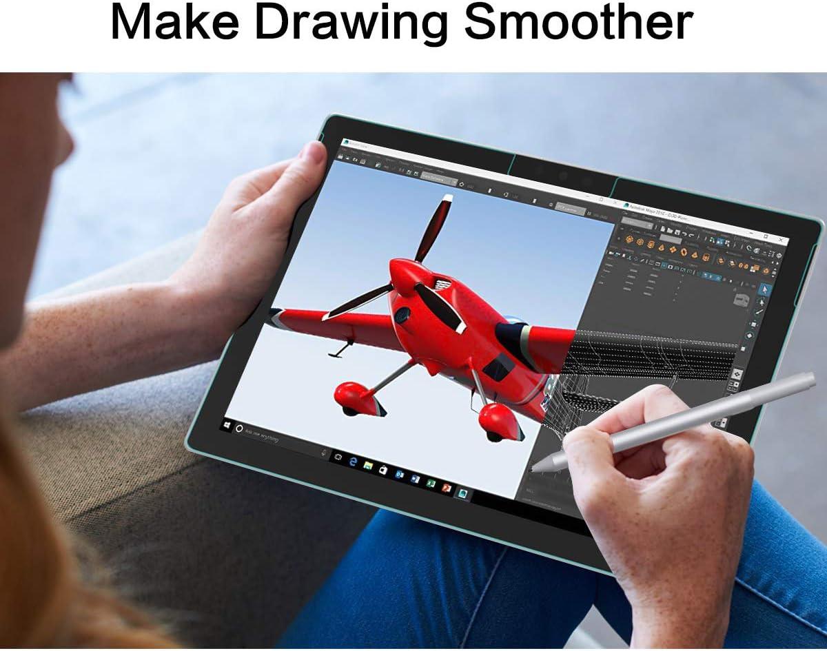 image:imageTiMOVO 1 Pack PaperFeel Magnetic Screen Protecor for Microsoft Surface Pro 11 2024 Surface Pro 10 Pro 9 Pro 8 Pro X 13 Inch Reusable Film AntiGlare Easy InstallationNo Magnetic