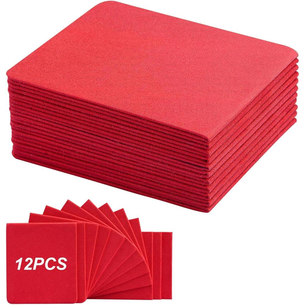 image:imageTiMOVO Trading Card Dividers for Commander Deck Boxes with Builtin Slots 12 PCS Card Supporters Separator for MTG TCG Sports Cards Organizer Box 291335in RedRed