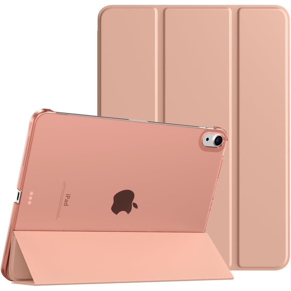 image:imageTiMOVO for iPad Air 11 Inch Case M3M220252024 iPad Air 5th Generation 20224th Gen 2020 109 Inch Slim Hard Translucent Back Cover Support Auto WakeSleep Space GrayGrapefruit