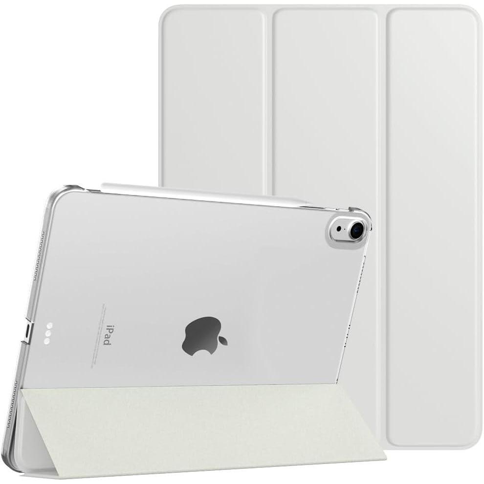 image:imageTiMOVO for iPad Air 11 Inch Case M3M220252024 iPad Air 5th Generation 20224th Gen 2020 109 Inch Slim Hard Translucent Back Cover Support Auto WakeSleep Space GrayApricot Gray
