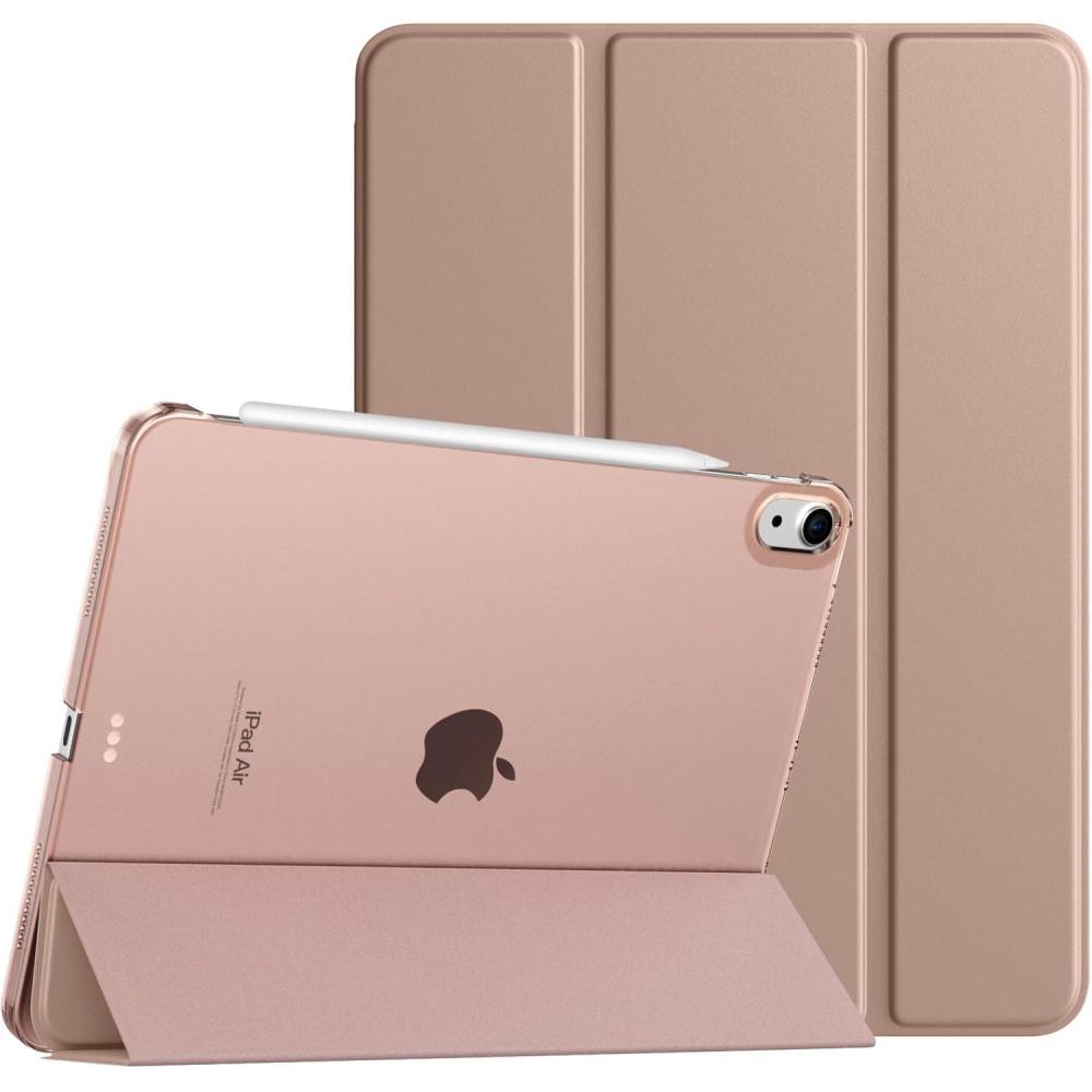 image:imageTiMOVO for iPad Air 11 Inch Case M3M220252024 iPad Air 5th Generation 20224th Gen 2020 109 Inch Slim Hard Translucent Back Cover Support Auto WakeSleep Space GrayMilky Coffee