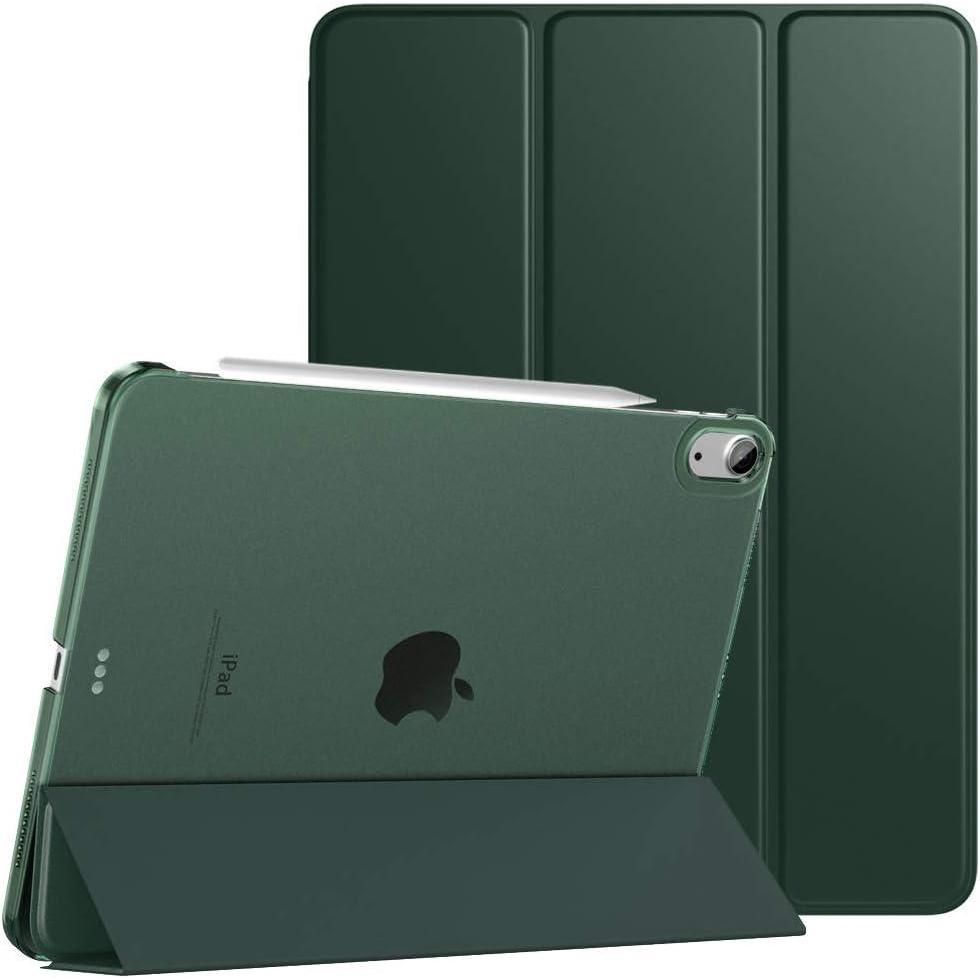 image:imageTiMOVO for iPad Air 11 Inch Case M3M220252024 iPad Air 5th Generation 20224th Gen 2020 109 Inch Slim Hard Translucent Back Cover Support Auto WakeSleep Space GrayMidnight Green