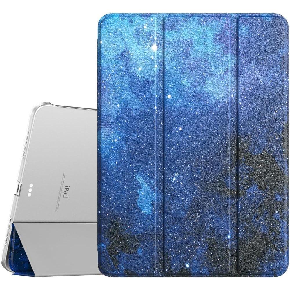 image:imageTiMOVO for iPad Air 11 Inch Case M3M220252024 iPad Air 5th Generation 20224th Gen 2020 109 Inch Slim Hard Translucent Back Cover Support Auto WakeSleep Space GrayBlue Starry Sky