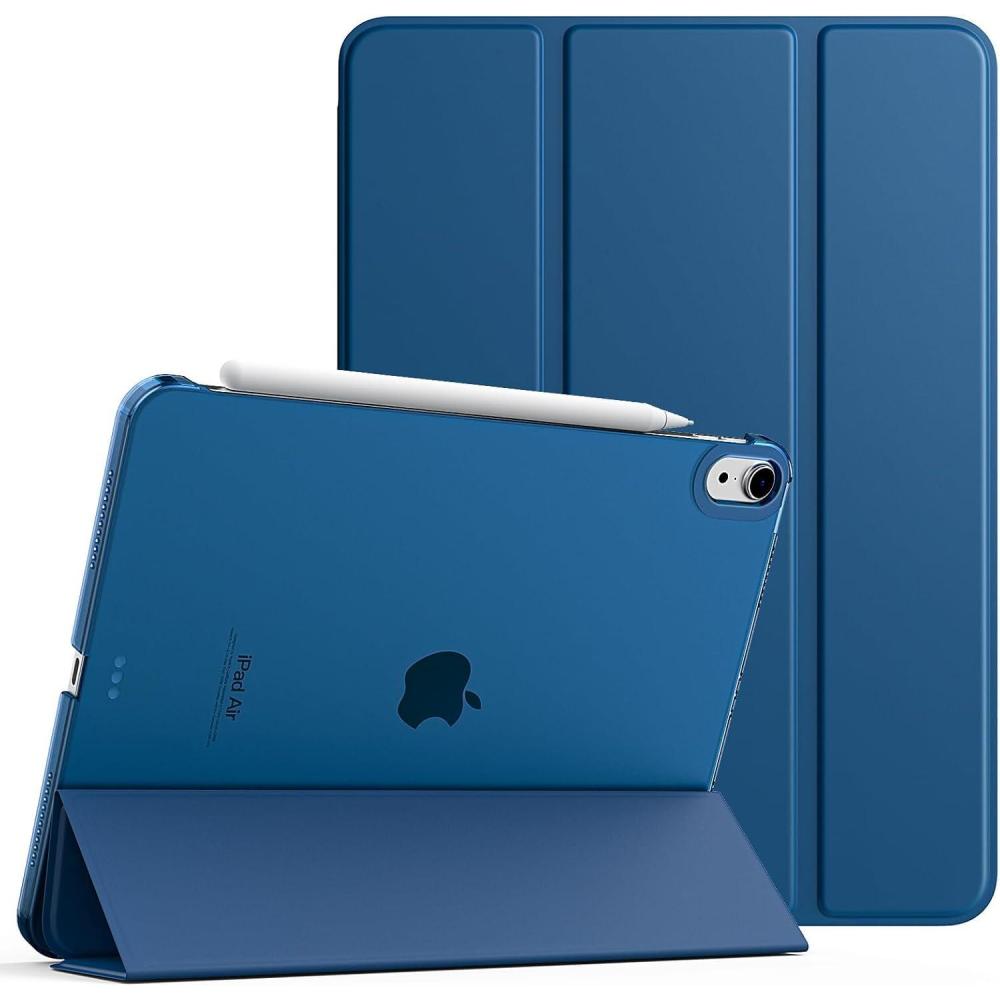 image:imageTiMOVO for iPad Air 11 Inch Case M3M220252024 iPad Air 5th Generation 20224th Gen 2020 109 Inch Slim Hard Translucent Back Cover Support Auto WakeSleep Space GrayAAbyss Blue