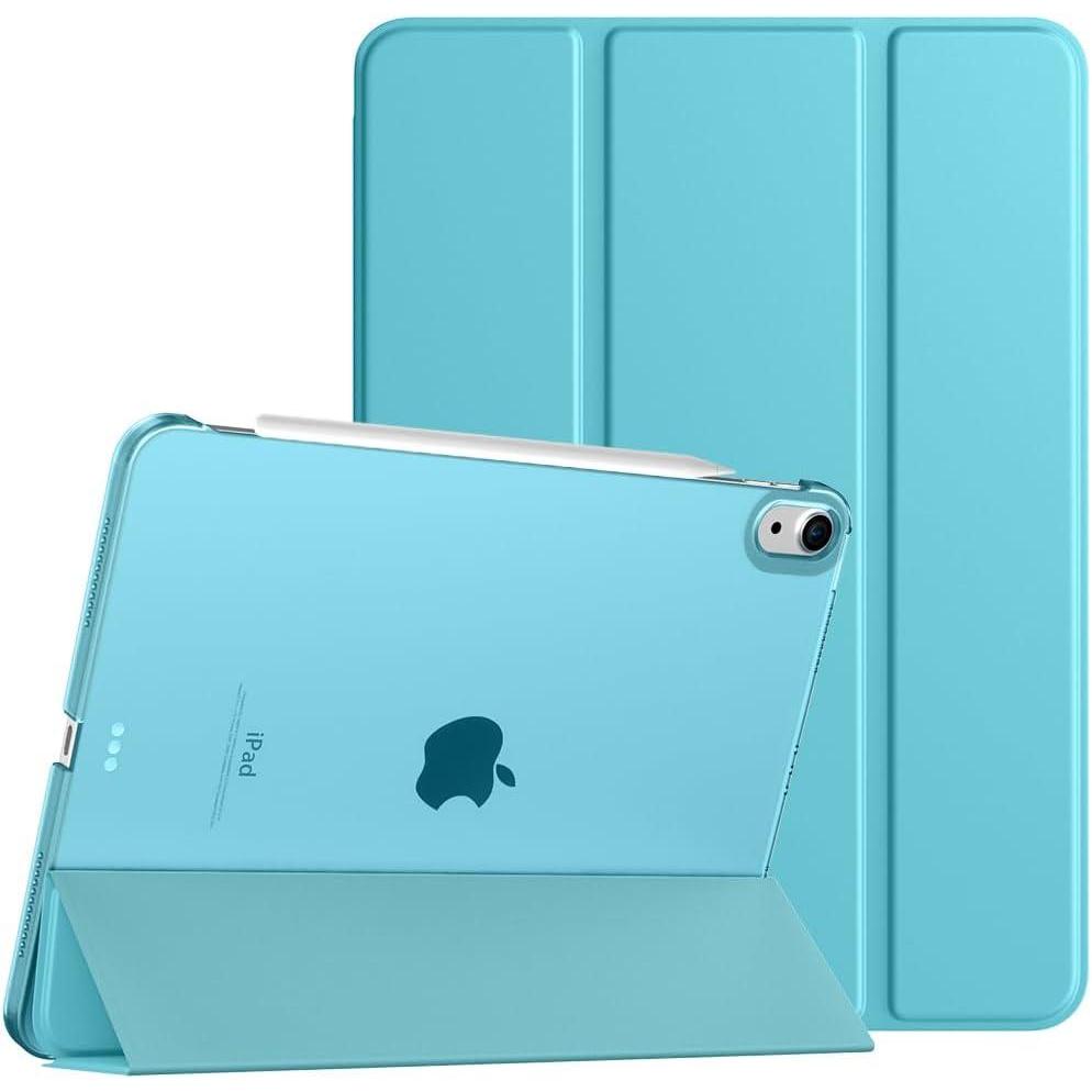 image:imageTiMOVO for iPad Air 11 Inch Case M3M220252024 iPad Air 5th Generation 20224th Gen 2020 109 Inch Slim Hard Translucent Back Cover Support Auto WakeSleep Space GrayAzure