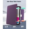 TiMOVO Case for iPad (A16) 11th Generation 11 Inch 2025, iPad 10th Generation 10.9 inch 2022 with Pencil Holder, Protective Folio Stand Cover, Multi-Angle Viewing, Blue Starry Sky(Purple)