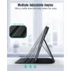TiMOVO Case for iPad (A16) 11th Generation 11 Inch 2025, iPad 10th Generation 10.9 inch 2022 with Pencil Holder, Protective Folio Stand Cover, Multi-Angle Viewing, Blue Starry Sky(Denim Black)