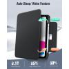 TiMOVO Case for iPad (A16) 11th Generation 11 Inch 2025, iPad 10th Generation 10.9 inch 2022 with Pencil Holder, Protective Folio Stand Cover, Multi-Angle Viewing, Blue Starry Sky(Denim Black)