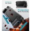 TiMOVO Dockable Case for Nintendo Switch 2 2025, TPU Grip Protective Cover Accessories with Ergonomic Design for Switch 2 Console & JoyCon, Shock-Absorption Anti-Scratch Precise Cutouts, Black(Black)