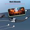 TiMOVO USB C Splitter Adapter Y Cable, Type C Male to 2 USB-C Female & 1 USB-A Female Ports Converter, Data Transfer and Charging Type C Splitter for Steam Deck, ASUS ROG Ally, Xbox One Series, PS5(USB-C to USB-C)