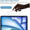TiMOVO for iPad Air 11 Inch Case (M3/M2-2025/2024), iPad Air 5th Generation 2022/4th Gen 2020 10.9 Inch, Slim Hard Translucent Back Cover, Support Auto Wake/Sleep – Space Gray(Dodger Blue)