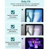 TiMOVO for iPad Air 11 Inch Case (M3/M2-2025/2024), iPad Air 5th Generation 2022/4th Gen 2020 10.9 Inch, Slim Hard Translucent Back Cover, Support Auto Wake/Sleep – Space Gray(Bondi Blue)