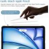 TiMOVO for iPad Air 11 Inch Case (M3/M2-2025/2024), iPad Air 5th Generation 2022/4th Gen 2020 10.9 Inch, Slim Hard Translucent Back Cover, Support Auto Wake/Sleep – Space Gray(Sky Blue)