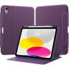 TiMOVO Case for iPad (A16) 11th Generation 11 Inch 2025, iPad 10th Generation 10.9 inch 2022 with Pencil Holder, Protective Folio Stand Cover, Multi-Angle Viewing, Blue Starry Sky(Purple)