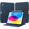 TiMOVO Case for iPad (A16) 11th Generation 11 Inch 2025, iPad 10th Generation 10.9 inch 2022 with Pencil Holder, Protective Folio Stand Cover, Multi-Angle Viewing, Blue Starry Sky(Navy Blue)