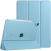 TiMOVO for iPad Air 11 Inch Case (M3/M2-2025/2024), iPad Air 5th Generation 2022/4th Gen 2020 10.9 Inch, Slim Hard Translucent Back Cover, Support Auto Wake/Sleep – Space Gray(A-misty blue)