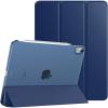 TiMOVO for iPad Air 11 Inch Case (M3/M2-2025/2024), iPad Air 5th Generation 2022/4th Gen 2020 10.9 Inch, Slim Hard Translucent Back Cover, Support Auto Wake/Sleep – Space Gray(Navy Blue)