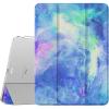 TiMOVO for iPad Air 11 Inch Case (M3/M2-2025/2024), iPad Air 5th Generation 2022/4th Gen 2020 10.9 Inch, Slim Hard Translucent Back Cover, Support Auto Wake/Sleep – Space Gray(Dreamy Nebula)