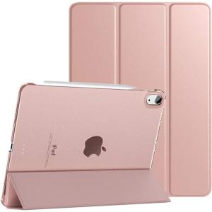 TiMOVO for iPad Air 11 Inch Case (M3/M2-2025/2024), iPad Air 5th Generation 2022/4th Gen 2020 10.9 Inch, Slim Hard Translucent Back Cover, Support Auto Wake/Sleep – Space Gray(Rose Gold)