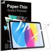 TiMOVO 2 Pack Paper Screen Protector for iPad Air 13 inch M4/M3/M2 (2026/2025/2024), Matte PET Film Screen Protector for iPad Air 13 Inch, Write and Draw Like on Paper, Anti-Scratch(iPad A16 11th/10th Generation)