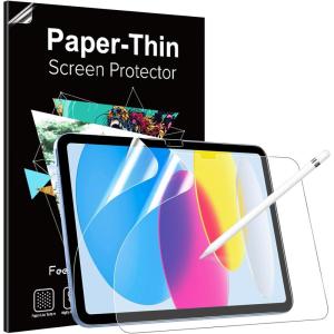 TiMOVO 2 Pack Paper Screen Protector for iPad Air 13 inch M4/M3/M2 (2026/2025/2024), Matte PET Film Screen Protector for iPad Air 13 Inch, Write and Draw Like on Paper, Anti-Scratch(iPad A16 11th/10th Generation)