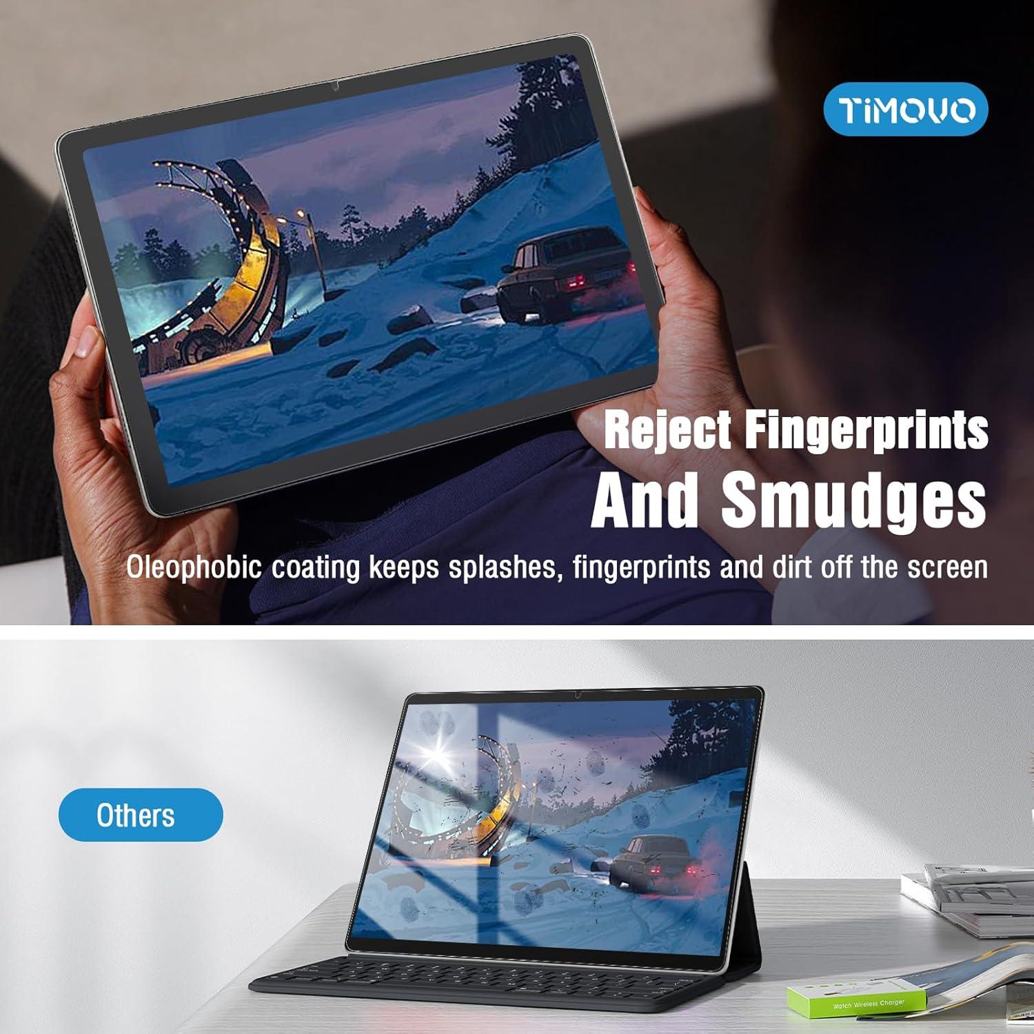 image:imageTiMOVO 1 Pack Privacy Screen Protector for Samsung Galaxy Tab A11 PlusA9 Plus 20262023 AntiSpy Tempered Glass Flim fit Galaxy Tab A11A9 11 inch Tablet 9H Hardness1 Pack