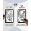 TiMOVO 2 Pack Paper Screen Protector for Galaxy Tab S6 Lite 10.4 Inch(2022/2020) Tablet, Matte PET Film Screen Protector for Samsung Tab S6 Lite Tablet Write and Draw Like on Paper, Anti-Scratch(Tab S6 Lite 10.4″)