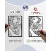 TiMOVO 2 Pack Paper Screen Protector for Galaxy Tab S6 Lite 10.4 Inch(2022/2020) Tablet, Matte PET Film Screen Protector for Samsung Tab S6 Lite Tablet Write and Draw Like on Paper, Anti-Scratch(Tab S11/S10 Lite/S10 FE/S9 FE 11″)