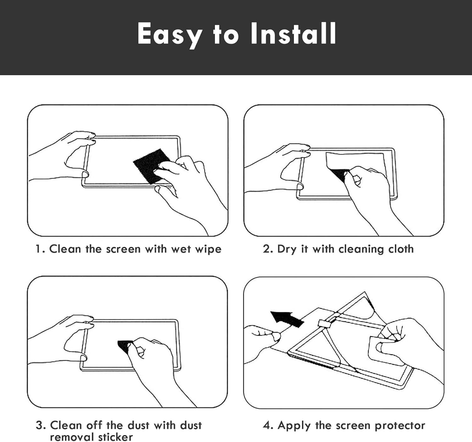 image:imageTiMOVO 3 Pack AntiGlare Screen Protector Designed for AllNew Kindle 11th10th Generation 6 inch 202420222019 Release Scratch Resistant PET Screen Film Protector Matte3 Pack