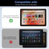 TiMOVO 2 Pack Anti Blue Light Screen Protector for Fire HD 10/10 Plus/Kids/Kids Pro Tablet (2023/2021, 13th/11th Generation, 10.1 inch), Anti-Glare and Eye Protection PET Screen Protector, Light Blue(2 Pack)