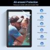 TiMOVO 2 Pack Anti Blue Light Screen Protector for Fire HD 10/10 Plus/Kids/Kids Pro Tablet (2023/2021, 13th/11th Generation, 10.1 inch), Anti-Glare and Eye Protection PET Screen Protector, Light Blue(2 Pack)