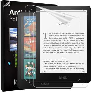 TiMOVO 3 Pack Screen Protector for All-new Amazon Kindle Paperwhite 7 Inch (12th Generation, 2024) and Kindle Colorsoft Signature Edition, Anti-Glare Scratch Resistant PET Screen Film Protector