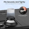 TiMOVO Joystick Protectors Silicone, 20 Pcs Invisible Elastic Joystick Protective Ring Compatible with PlayStation Portal/Steam Deck/ PS5/ PS4/ Xbox/ROG Ally/8 BitDo/Switch Pro Joystick, Black+White